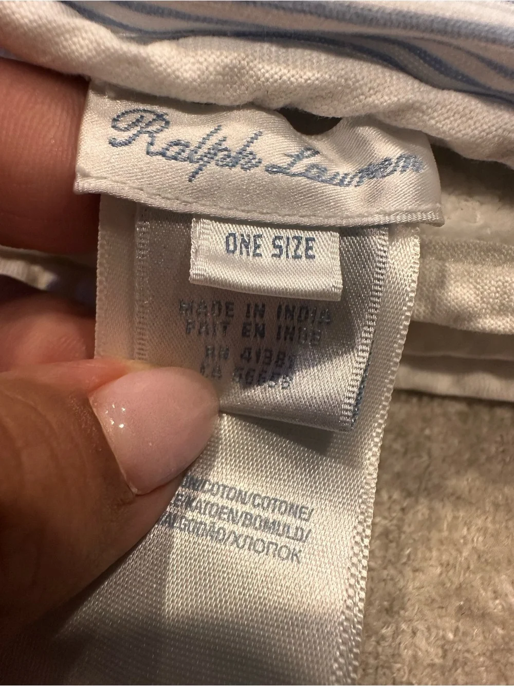 Ralph Lauren Hooded Baby Towel